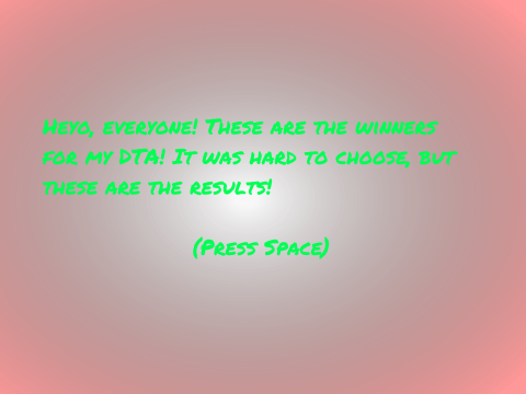 DTA Winners!