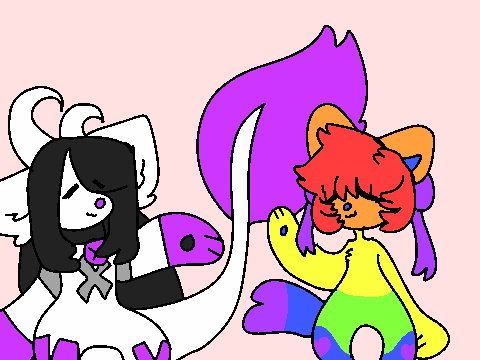flamingo // pride month collab part 2☆