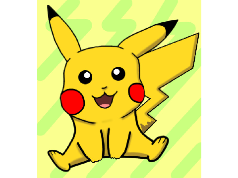 lil pikachu doodle
