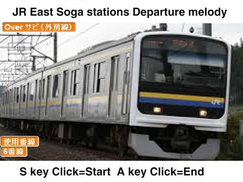 蘇我駅発車メロディー