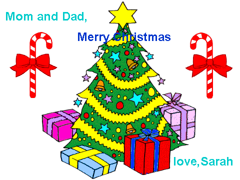 sarah's christmas card