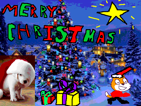 morgan's christmas card