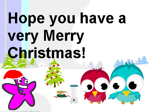 Cameryn's Christmas card for Dad! WITH SOUND!