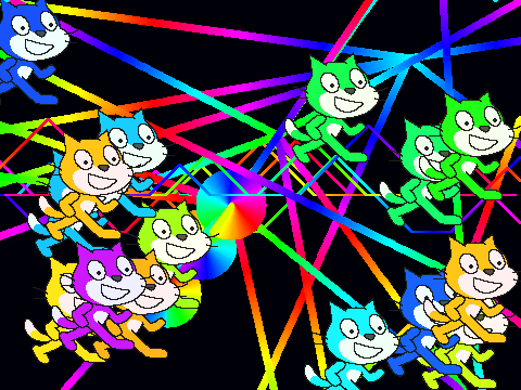 Rainbow picture maker