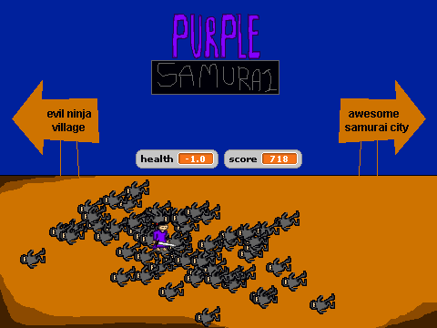 purple samurai