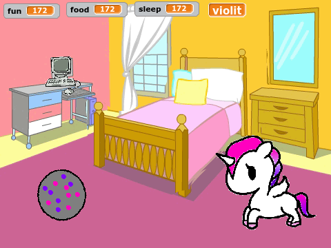 vurtual unicorn pet 