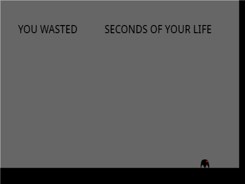 Waste of Time a Platformer