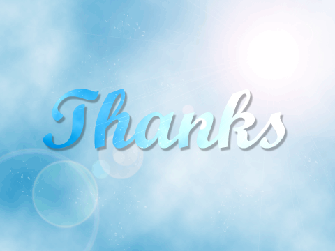 Thanks