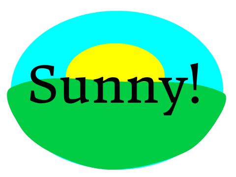 Sunny! 