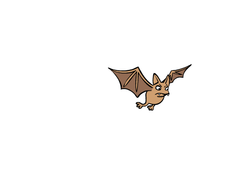 Vector Bat Animation