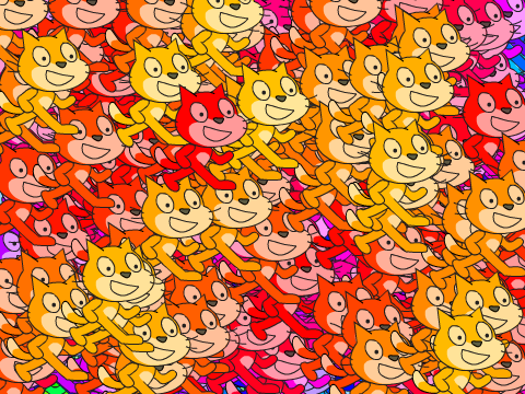 Rainbow Cats- Find Scratch Cat!