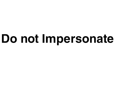 Stop Impersonate in Scratch