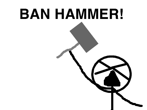 BAN HAMMER!