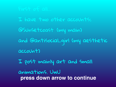 All About Me! (WIP)