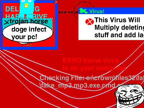 Add your own virus file!
