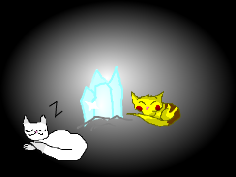 Add yourself as a cat sleeping by the moonstone remix