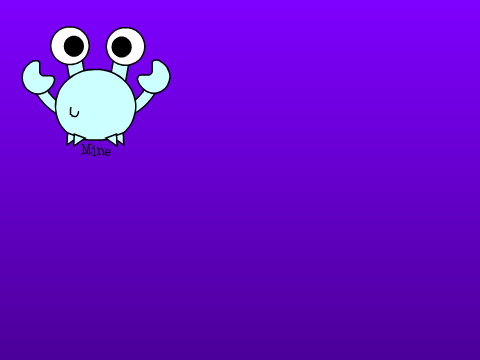 Draw your own design of Freeze the Crab