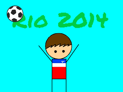 Add yourself cheering for your fav team in World Cup Rio 2014