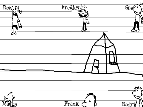 Diary of a Wimpy Kid Scene Creator