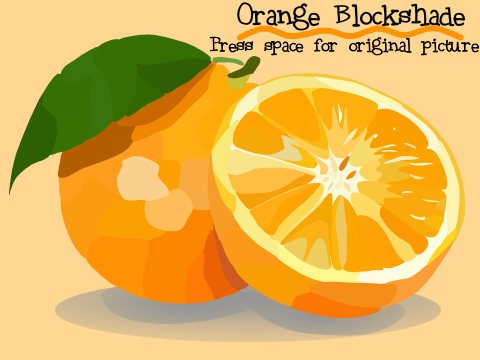 Orange Blockshade