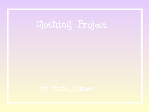 french clothing project