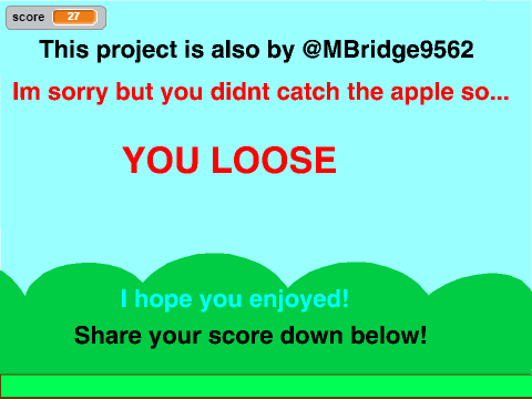 Catch The Apple Game