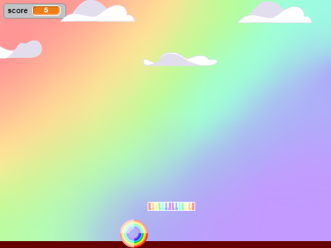 Rainbow Pin-Ball