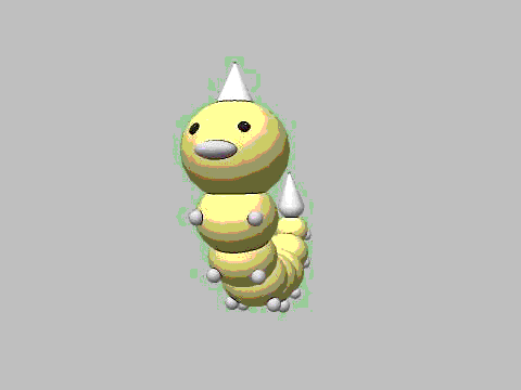 YES Weedle... Animation