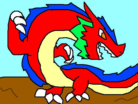 Dragon colouring contest=EXAMPLE