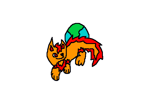My own-made Firefox logo