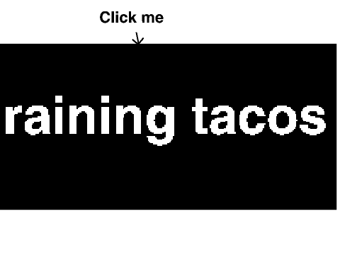 raining tacos