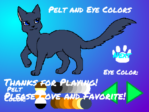 (Better) Warrior Cat Creator  remix