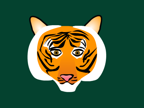 Tiger speed art