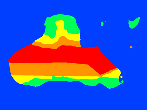 Temparature map