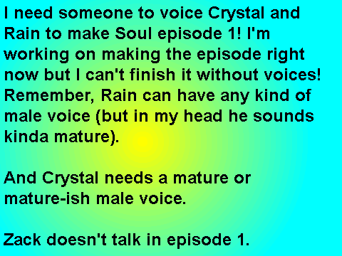 I NEED VOICES