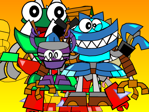 All mixels sighly Rebranded Background mixels