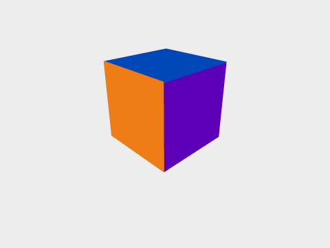 3D Spinning Cube remix
