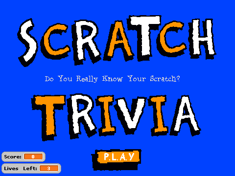 Scratch Trivia Game
