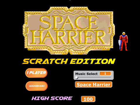 Space Harrier - Scratch Edition