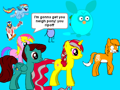 Add yourself chasing neigh pony