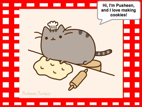 Pusheen Making cookies! 