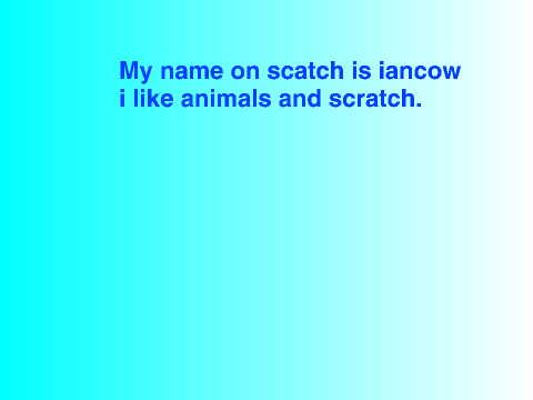 welcome to my profile