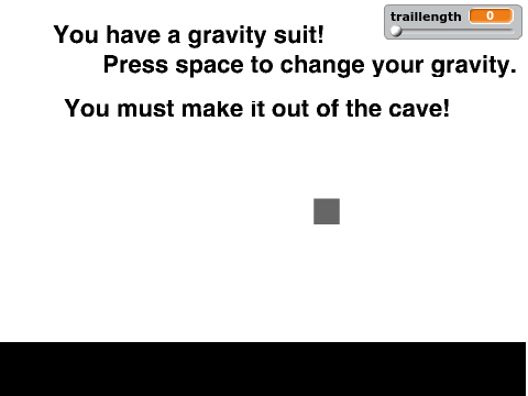 Gravity cave -- A Story Platformer