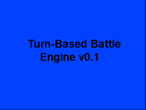 Turn-Based Battle Engine v0.1