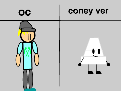 blue coney ;.