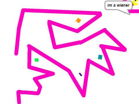 Pacman maze!!! With a twist???? what the, too easy