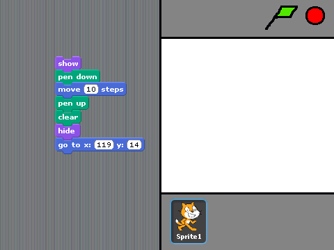 Scratch in Scratch 1.0