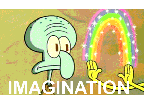 Spongebob shows Squidward imagination while I play SOMEWHAT fitting music
