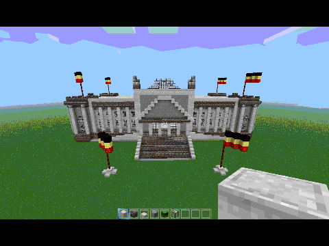 Minecraft Epic Build- Berlin Reichstag