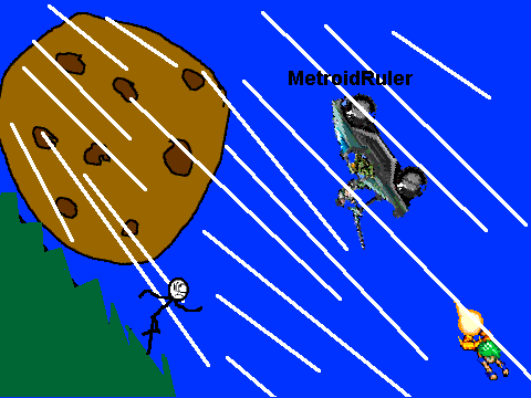 Add yourself running away from the Virtual Cookie[1]